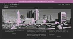 Desktop Screenshot of kneurons.com