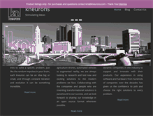 Tablet Screenshot of kneurons.com